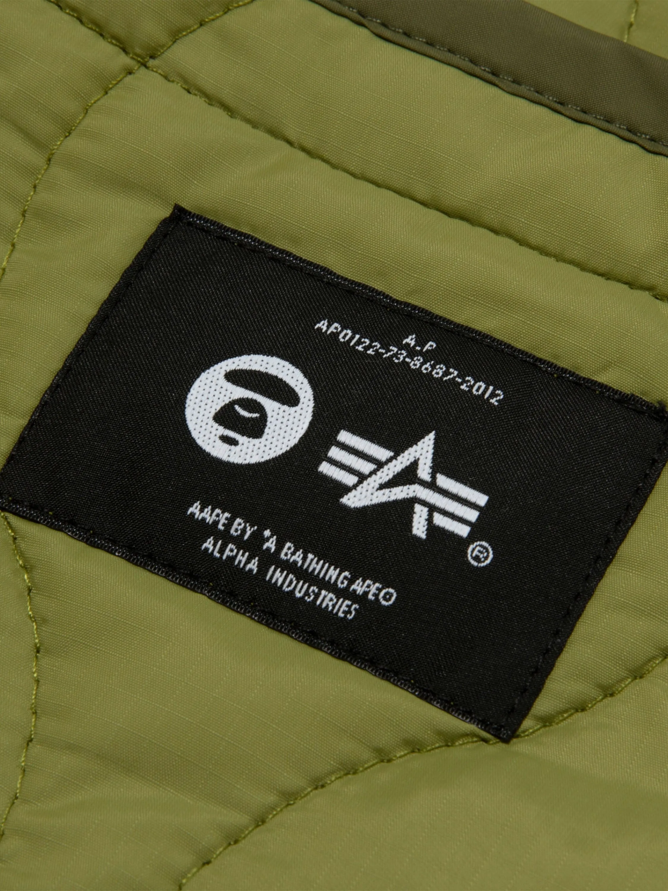 AAPE X ALPHA LINER sold by Alpha Industries product image thumbnail 4