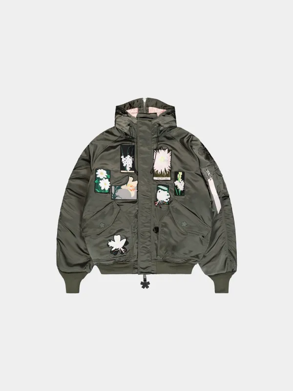 CECILIE BAHNSEN X ALPHA N-2B PATCH PARKA sold by Alpha Industries