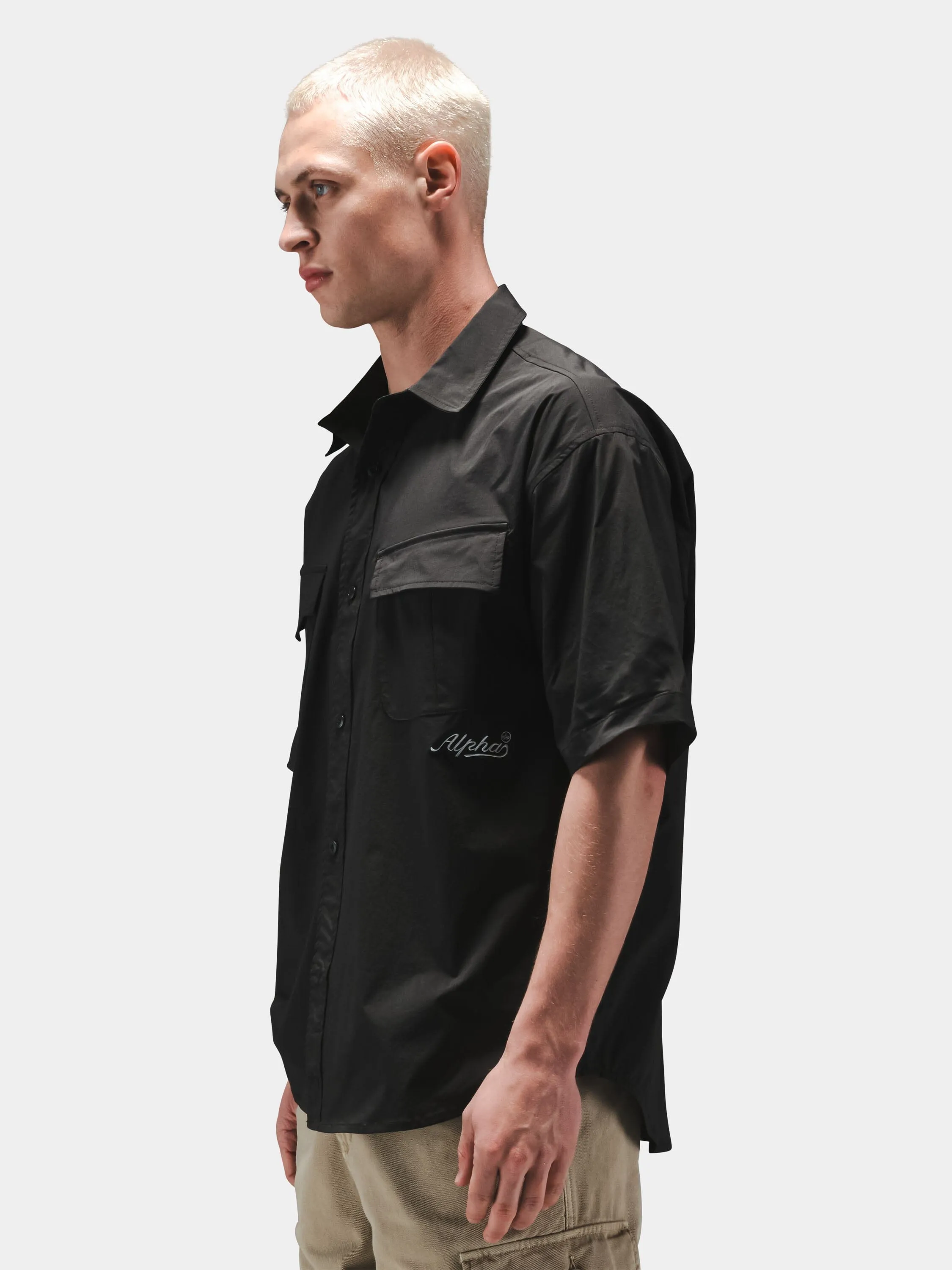 FATIGUE RELAXED DECO SHORT SLEEVE SHIRT sold by Alpha Industries product image thumbnail 3
