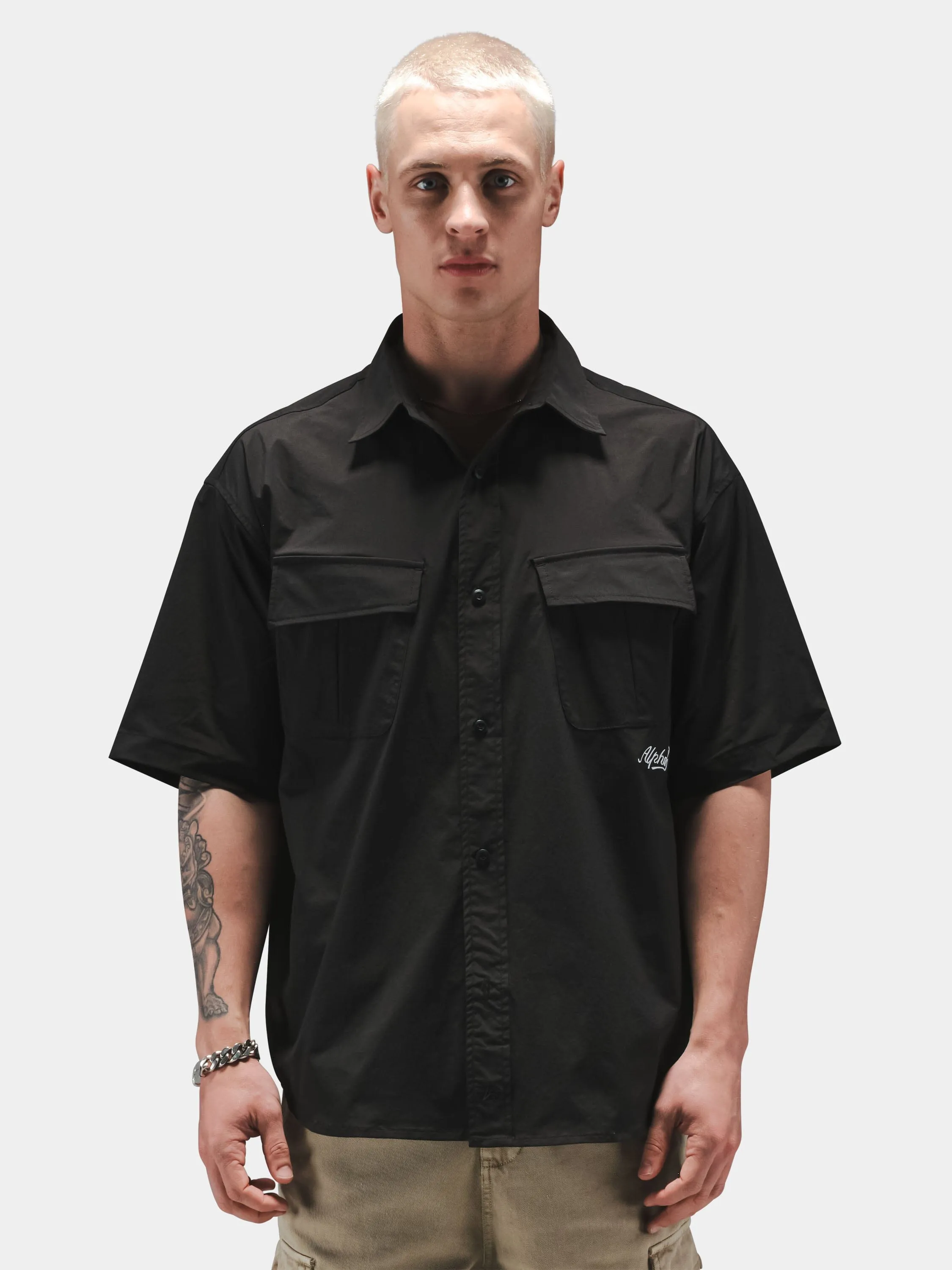 FATIGUE RELAXED DECO SHORT SLEEVE SHIRT sold by Alpha Industries product image thumbnail 4