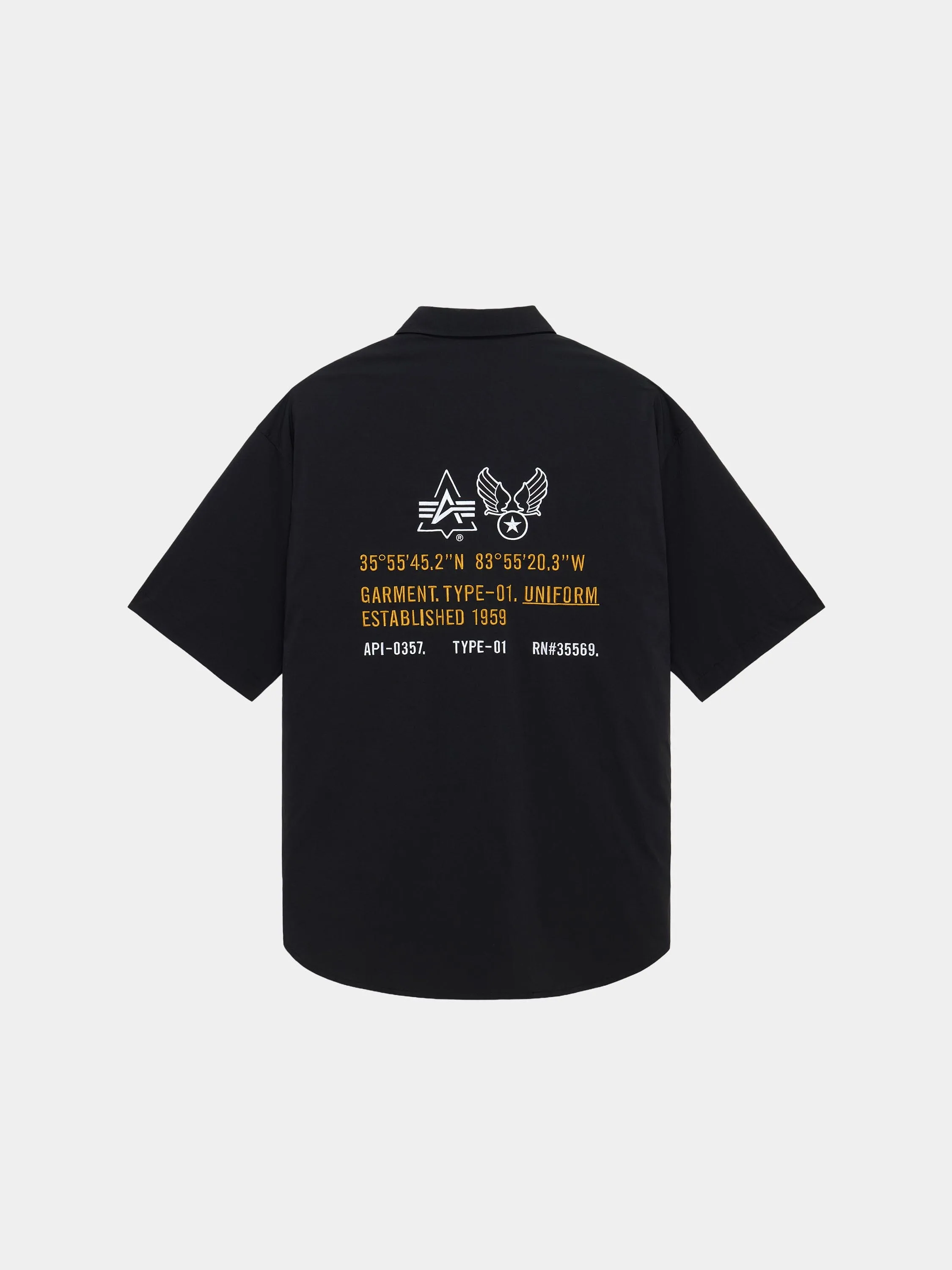 FATIGUE RELAXED DECO SHORT SLEEVE SHIRT sold by Alpha Industries product image thumbnail 5