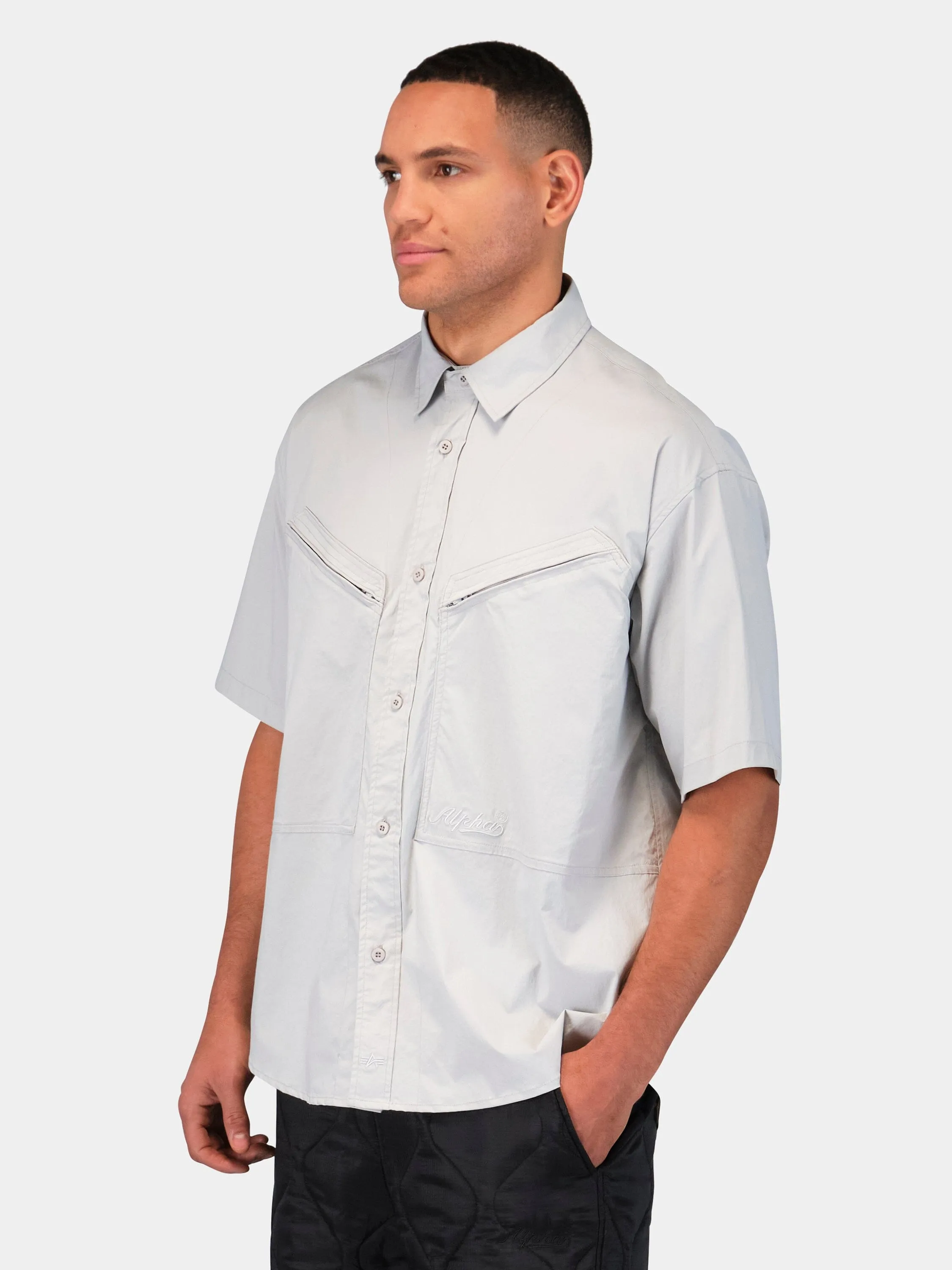 CWU 27/P RELAXED SHORT SLEEVE SHIRT sold by Alpha Industries product image thumbnail 2