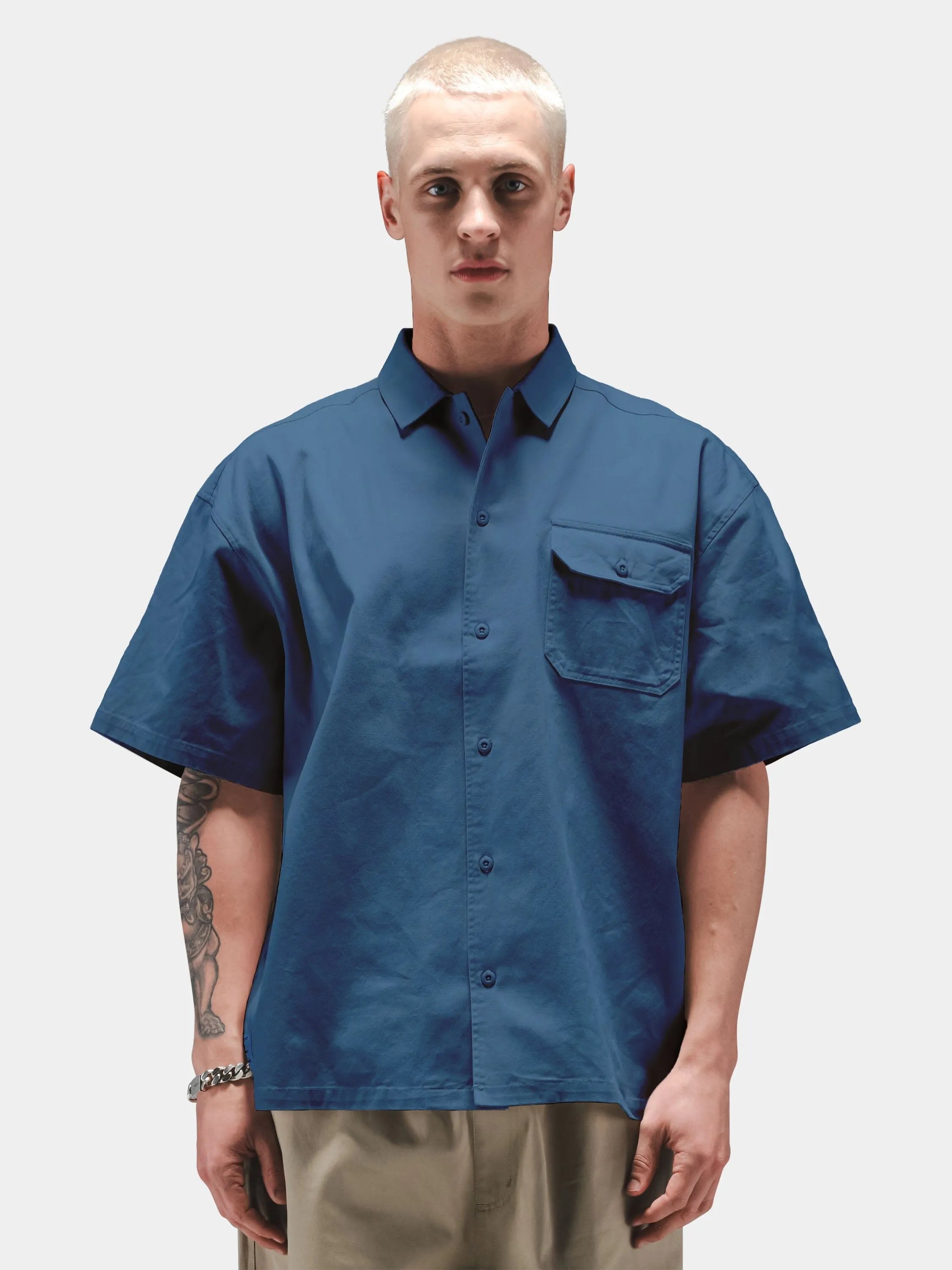 RELAXED ONE POCKET SHORT SLEEVE SHIRT sold by Alpha Industries product image thumbnail 2