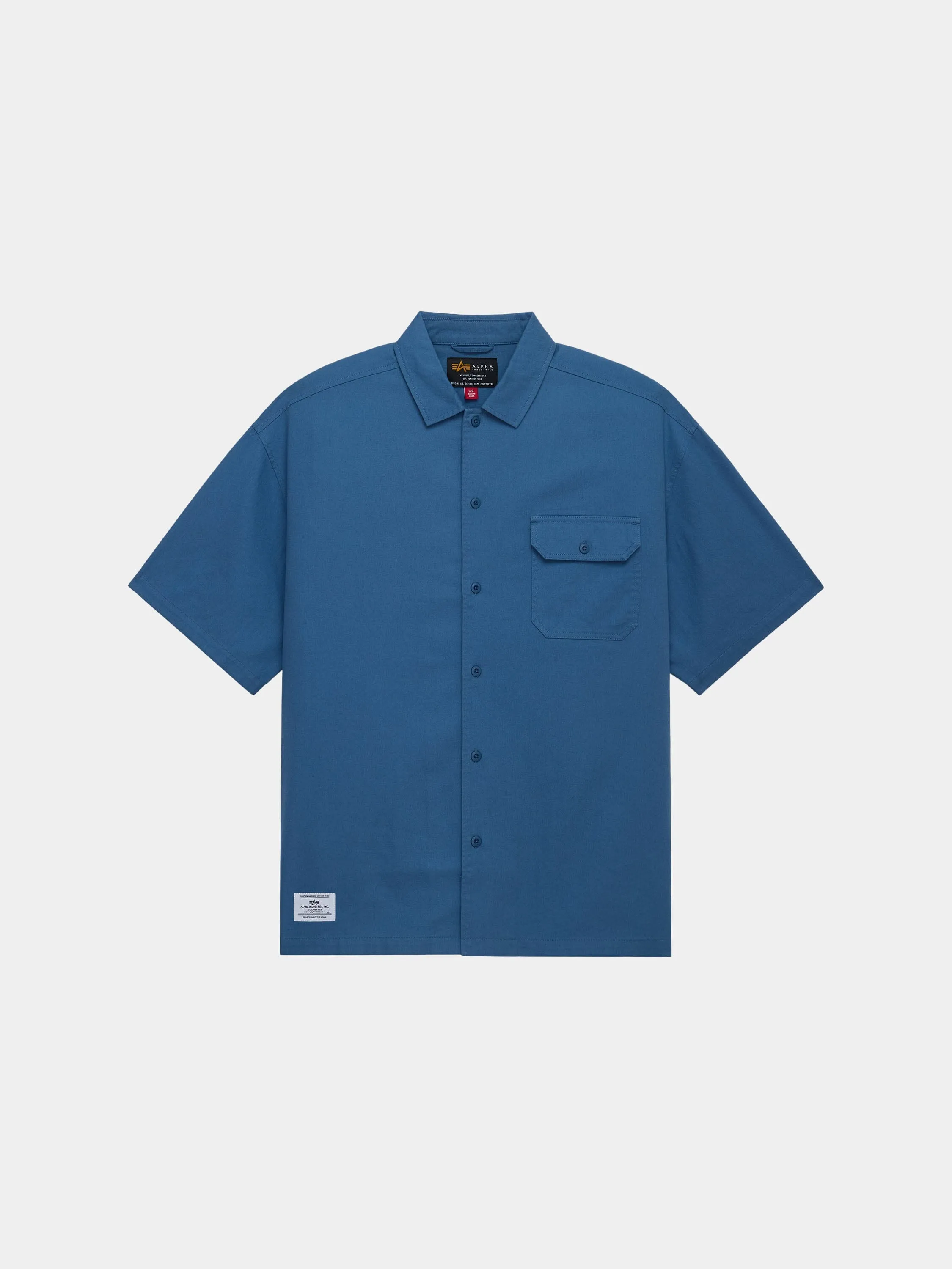 RELAXED ONE POCKET SHORT SLEEVE SHIRT sold by Alpha Industries product image thumbnail 3