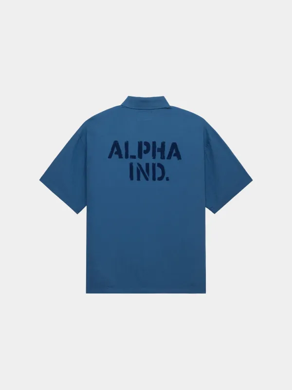 RELAXED ONE POCKET SHORT SLEEVE SHIRT made by Alpha Industries