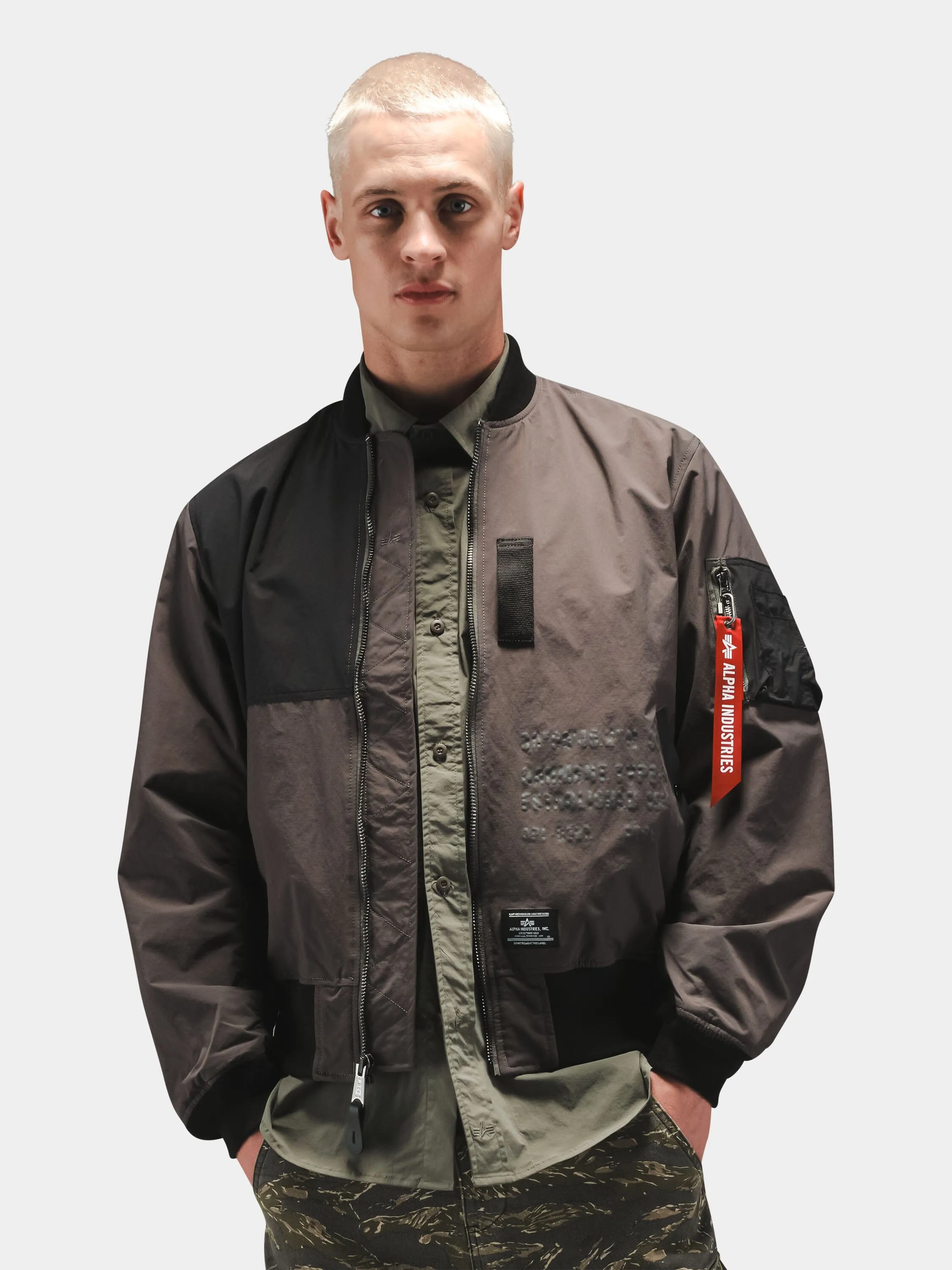 L-2B RELAXED PATCHWORK FLIGHT JACKET sold by Alpha Industries product image thumbnail 2