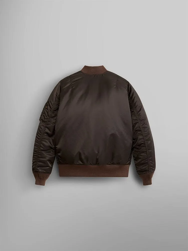 MA-1 BOMBER JACKET WOMENS (CHOCOLATE) sold by Alpha Industries product image thumbnail 4