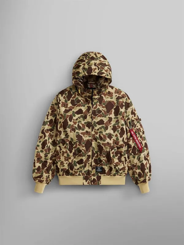 L-2B HOODED GEN II BOMBER JACKET (GREEN FROGSKIN CAMO) sold by Alpha Industries