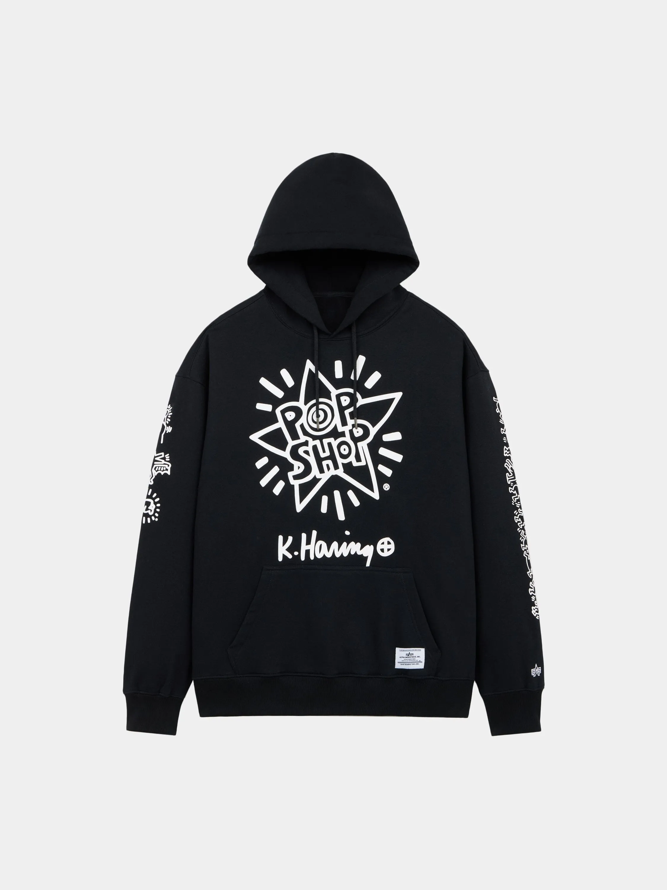 KEITH HARING X ALPHA NEW YORK GRAPHIC HOODIE sold by Alpha Industries