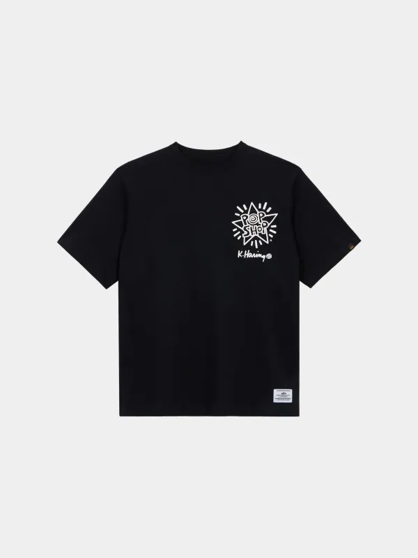 KEITH HARING X ALPHA GRAPHIC TEE POP SHOP sold by Alpha Industries