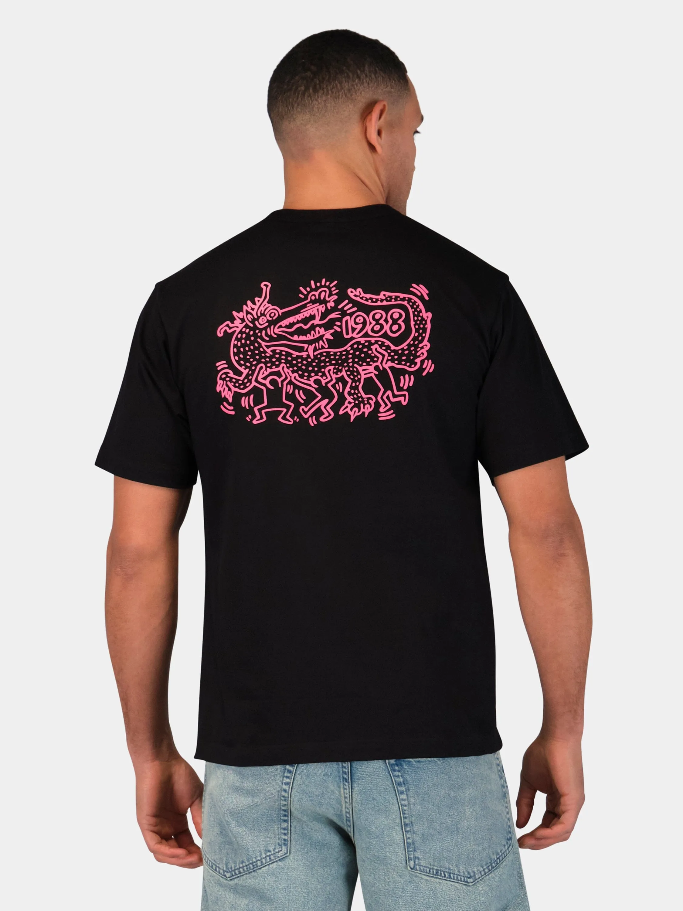 KEITH HARING X ALPHA GRAPHIC TEE DRAGON sold by Alpha Industries product image thumbnail 2