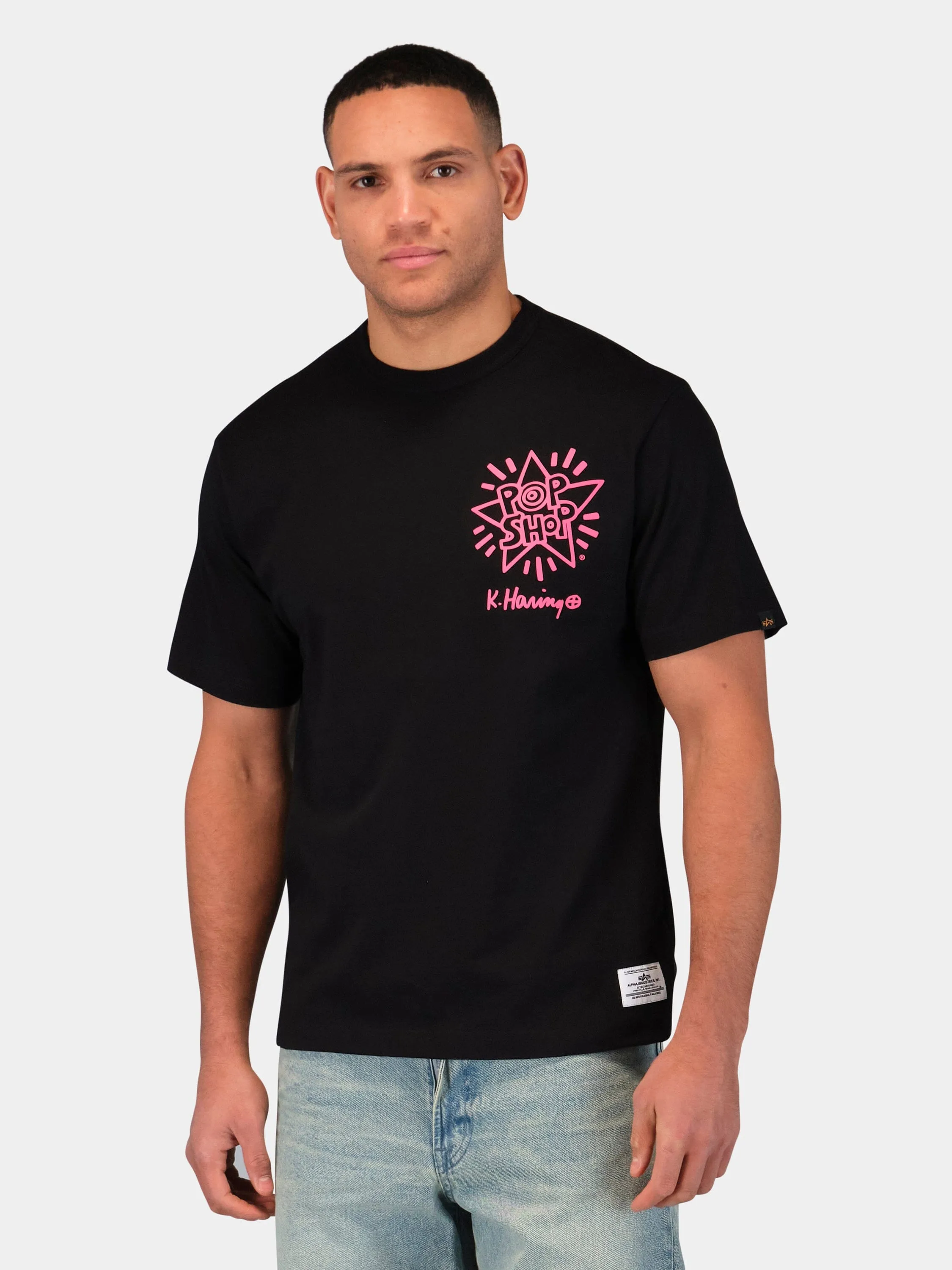 KEITH HARING X ALPHA GRAPHIC TEE DRAGON sold by Alpha Industries product image thumbnail 3