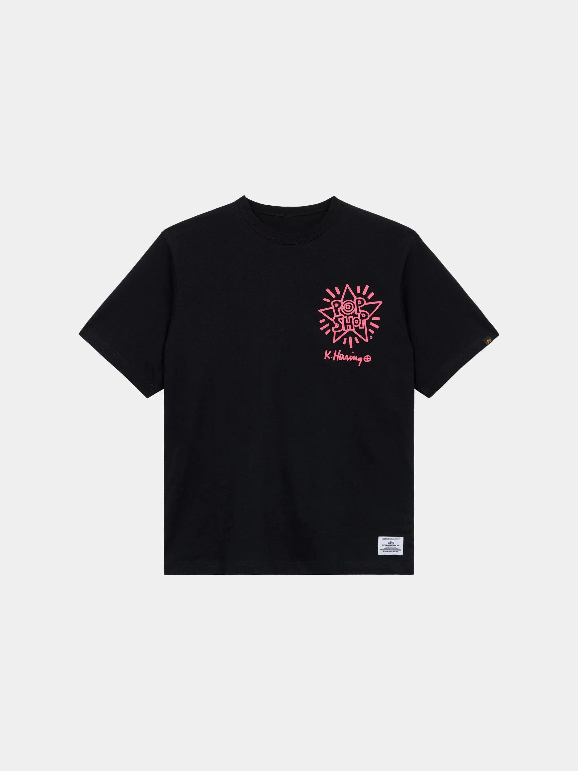 KEITH HARING X ALPHA GRAPHIC TEE DRAGON sold by Alpha Industries