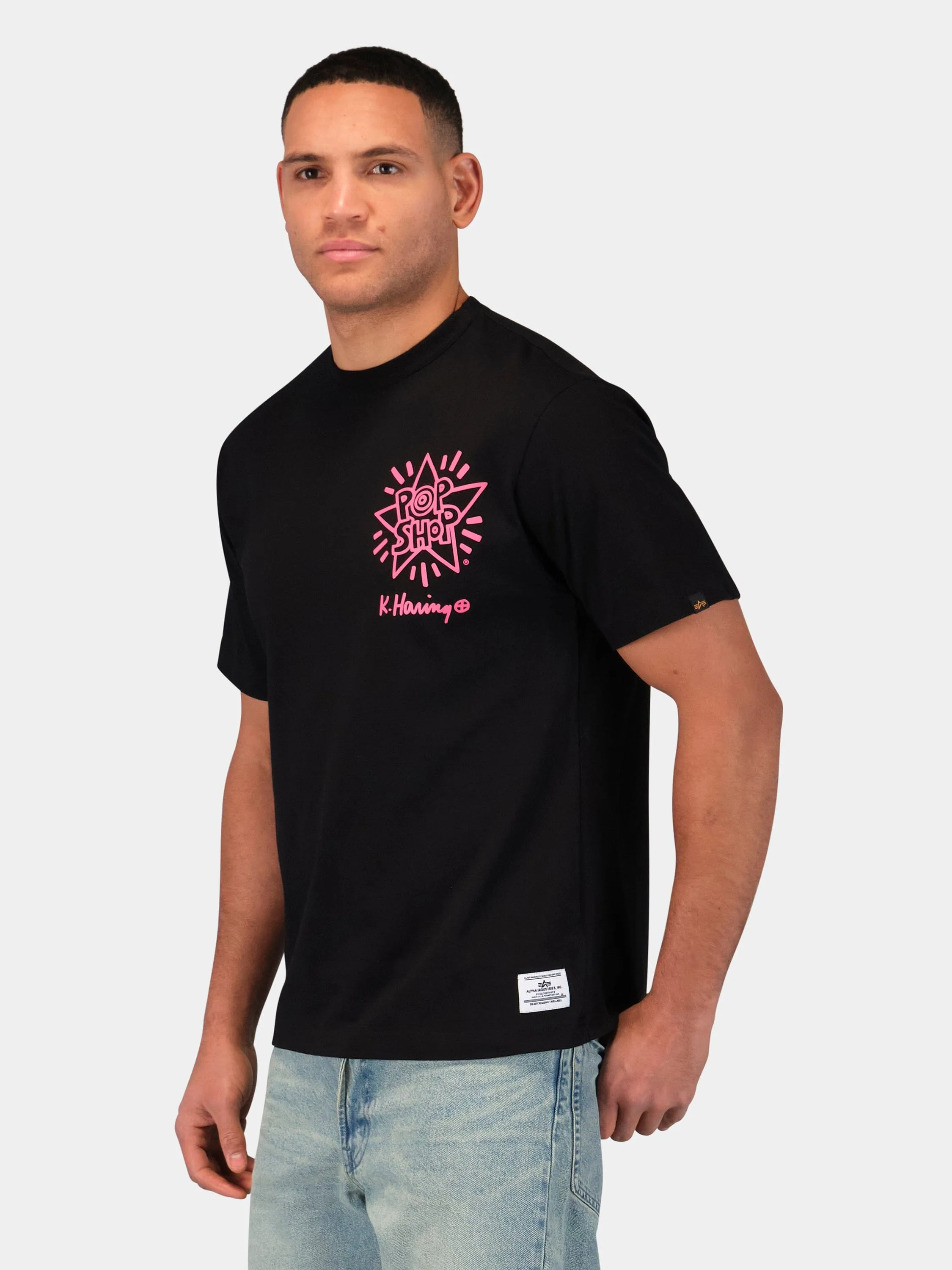 KEITH HARING X ALPHA GRAPHIC TEE DRAGON sold by Alpha Industries product image thumbnail 4
