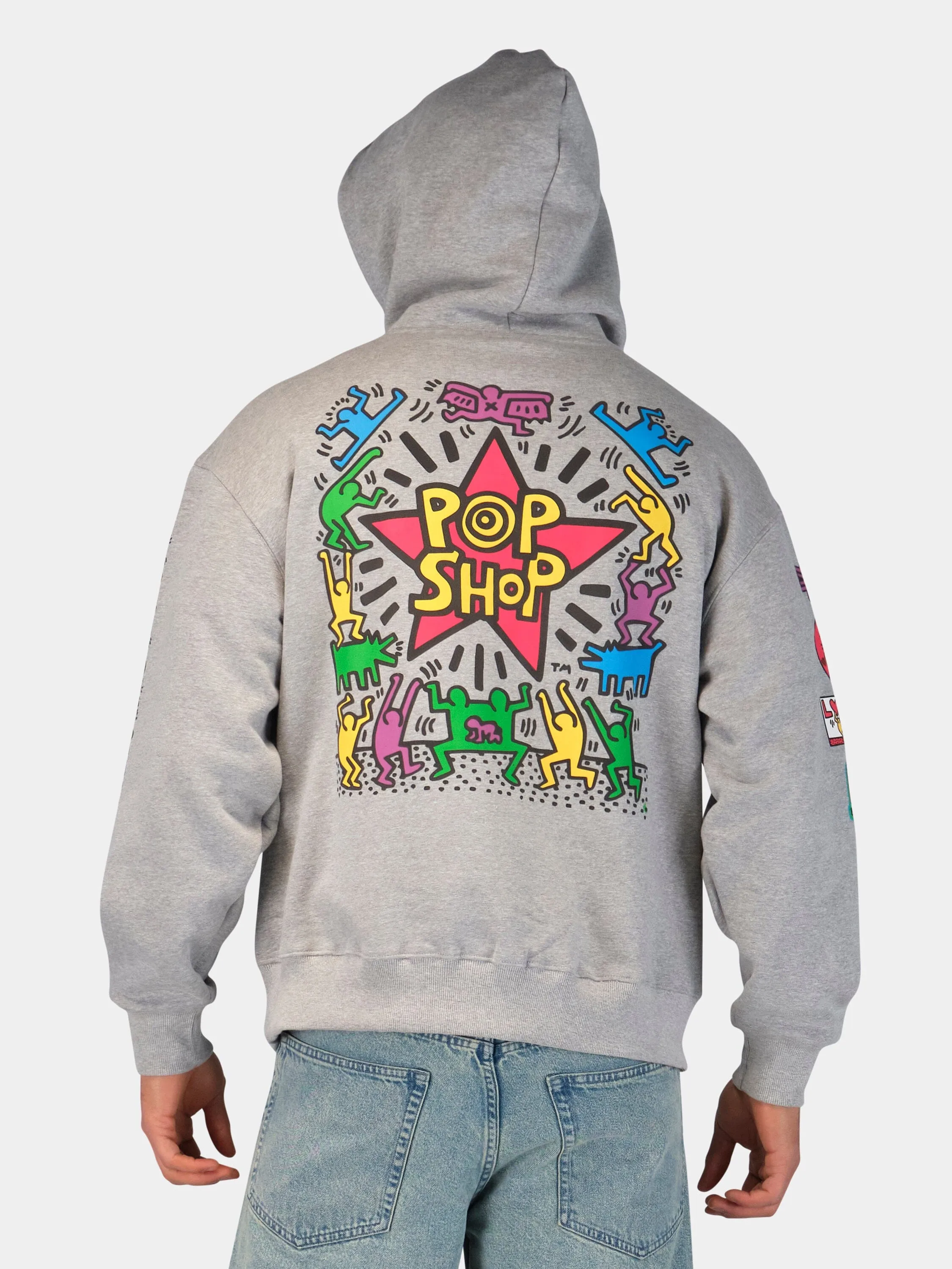 KEITH HARING X ALPHA POP SHOP GRAPHIC HOODIE sold by Alpha Industries product image thumbnail 2