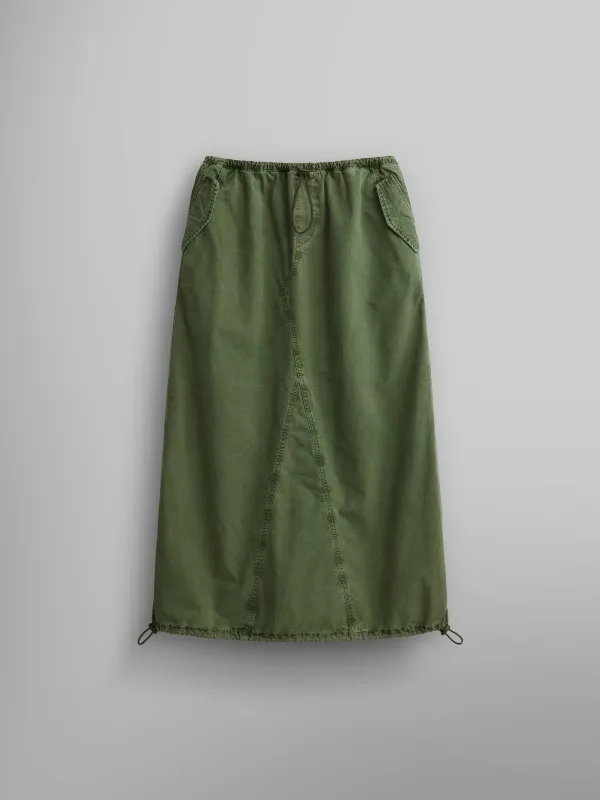DRAWCORD SKIRT WOMENS (OG-107 GREEN) sold by Alpha Industries