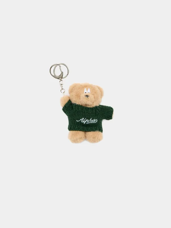 ALPHA BEAR KEYCHAIN made by Alpha Industries