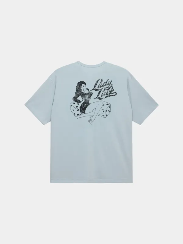 RELAXED LADY LUCK TEE made by Alpha Industries
