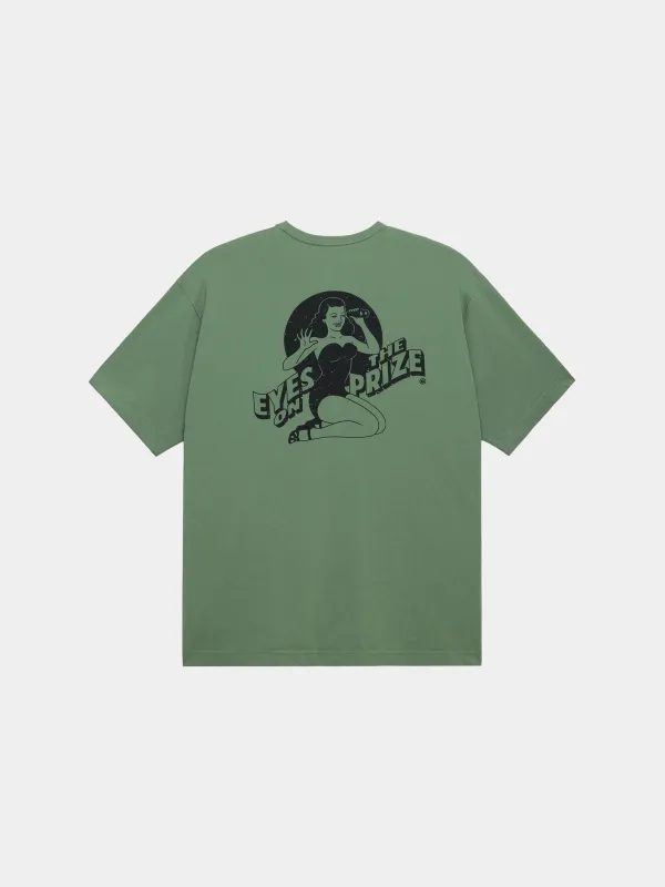RELAXED EYES ON THE PRIZE TEE made by Alpha Industries