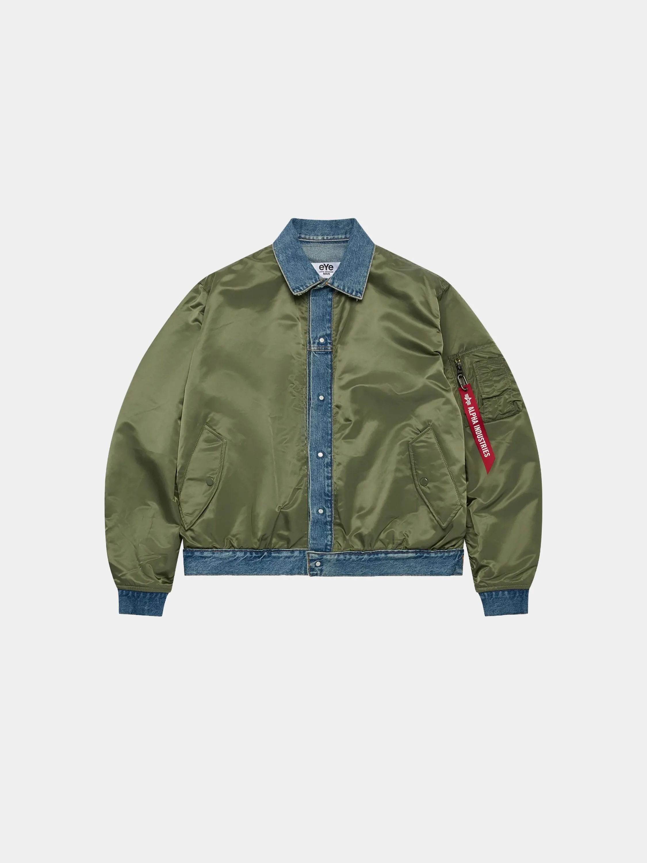 JUNYA WATANABE X ALPHA DECONSTRUCTED MA-1 BOMBER JACKET sold by Alpha Industries