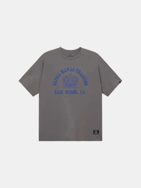 RELAXED NAVAL BASE SAN DIEGO TEE made by Alpha Industries