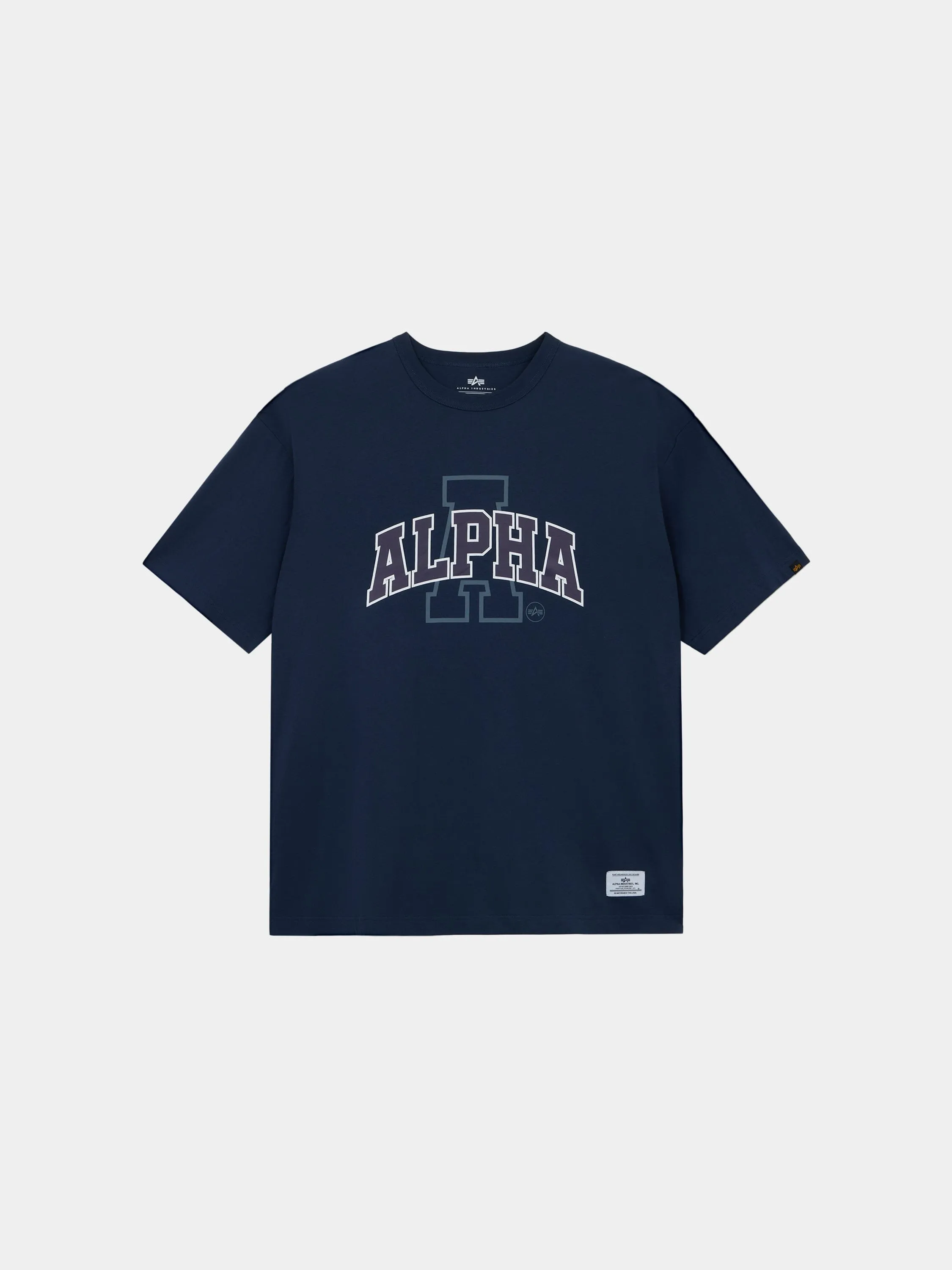 RELAXED COLLEGIATE A TEE sold by Alpha Industries