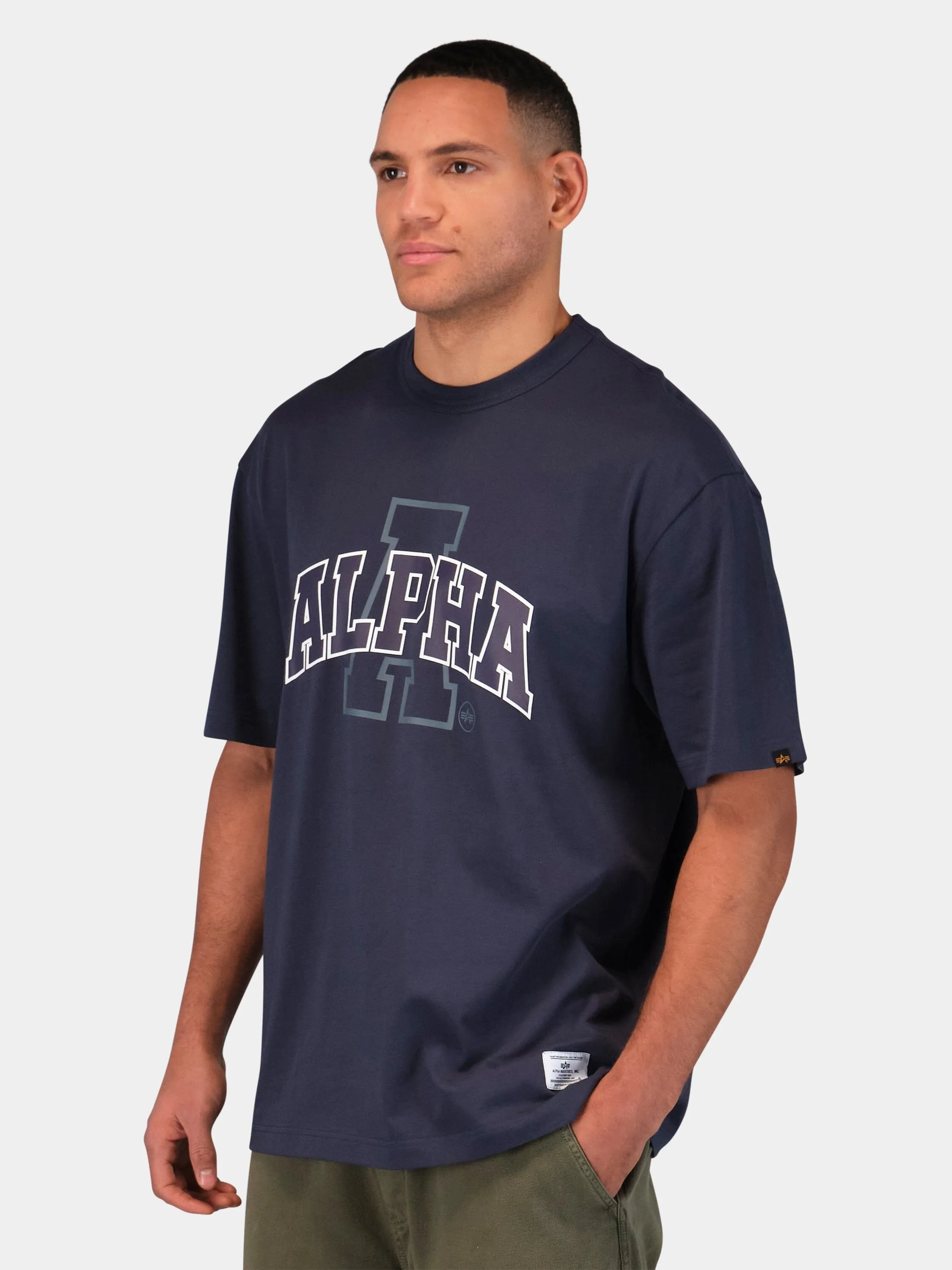 RELAXED COLLEGIATE A TEE sold by Alpha Industries product image thumbnail 2
