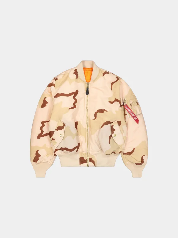 MA-1 DESERT CAMO BOMBER JACKET made by Alpha Industries