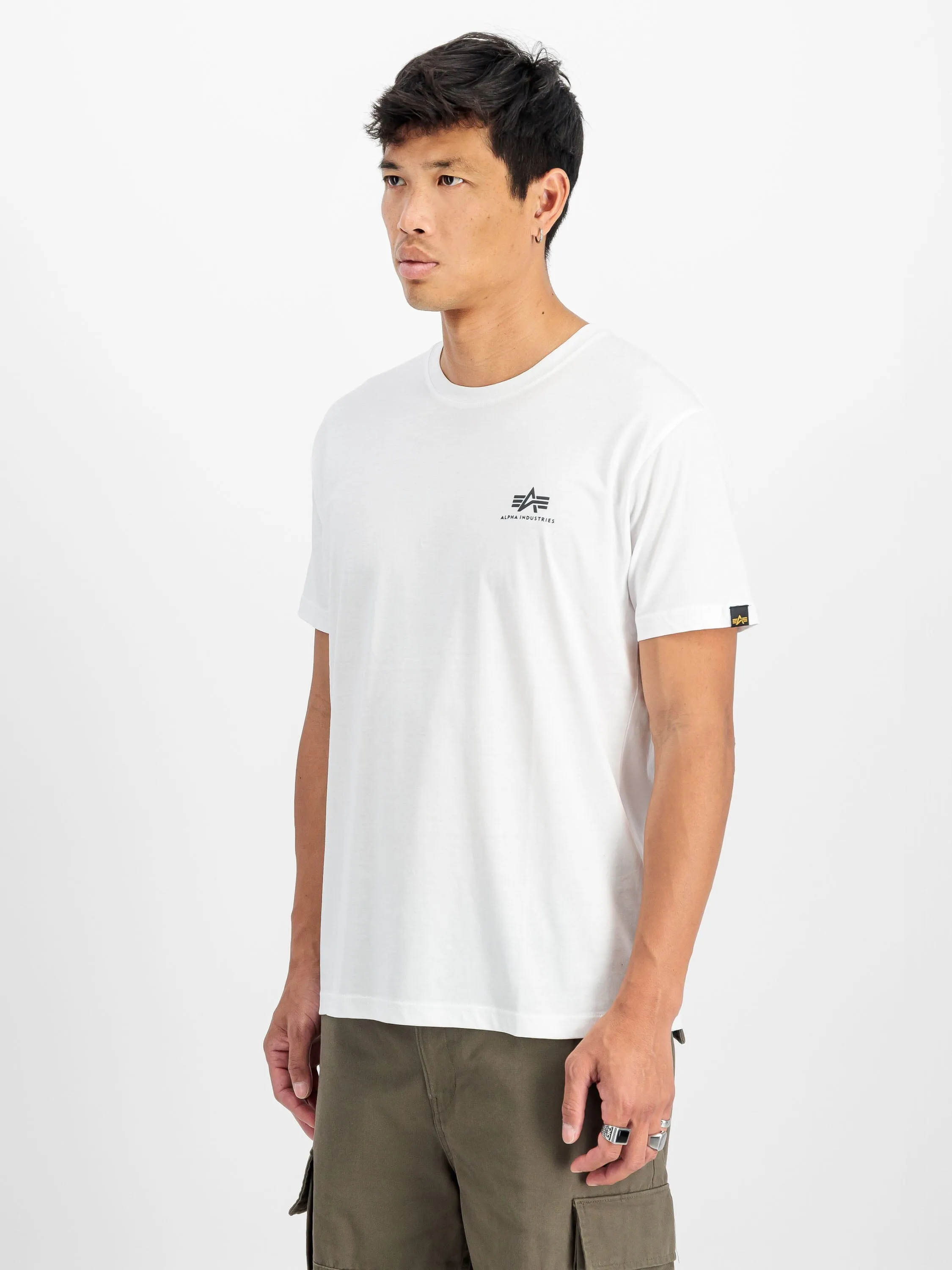 BASIC SMALL LOGO T-SHIRT 2 PACK sold by Alpha Industries product image thumbnail 3