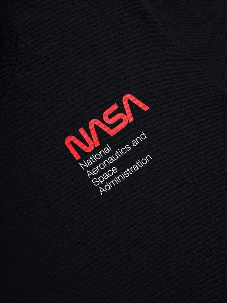 NASA WORM LOGO GEN II TEE sold by Alpha Industries product image thumbnail 4