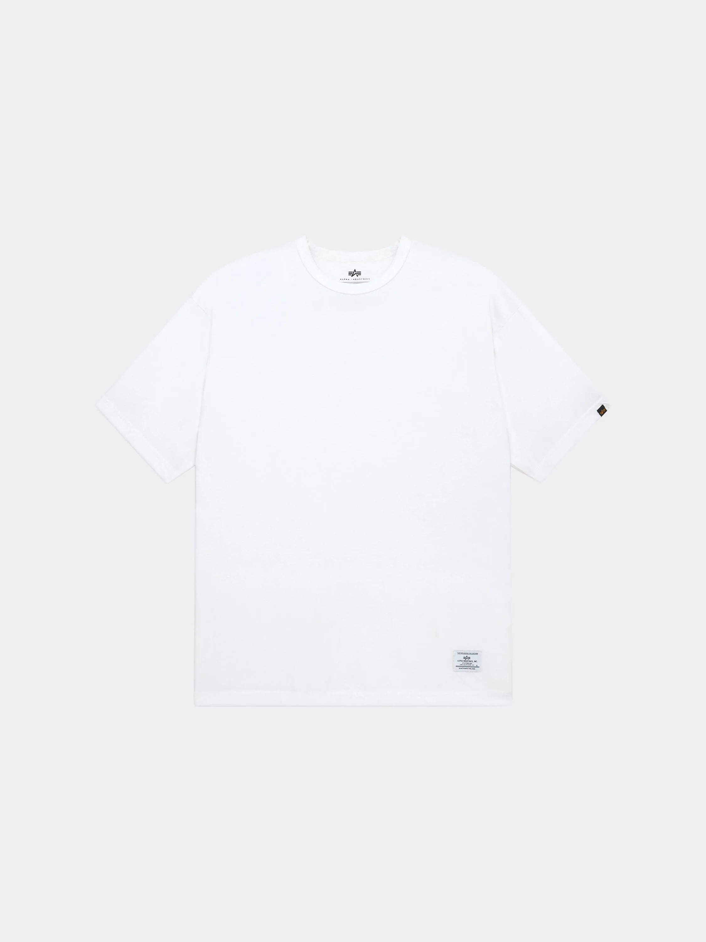 RELAXED ALPHA ANGELS TEE (WHITE, REPLICA BLUE) sold by Alpha Industries product image thumbnail 5