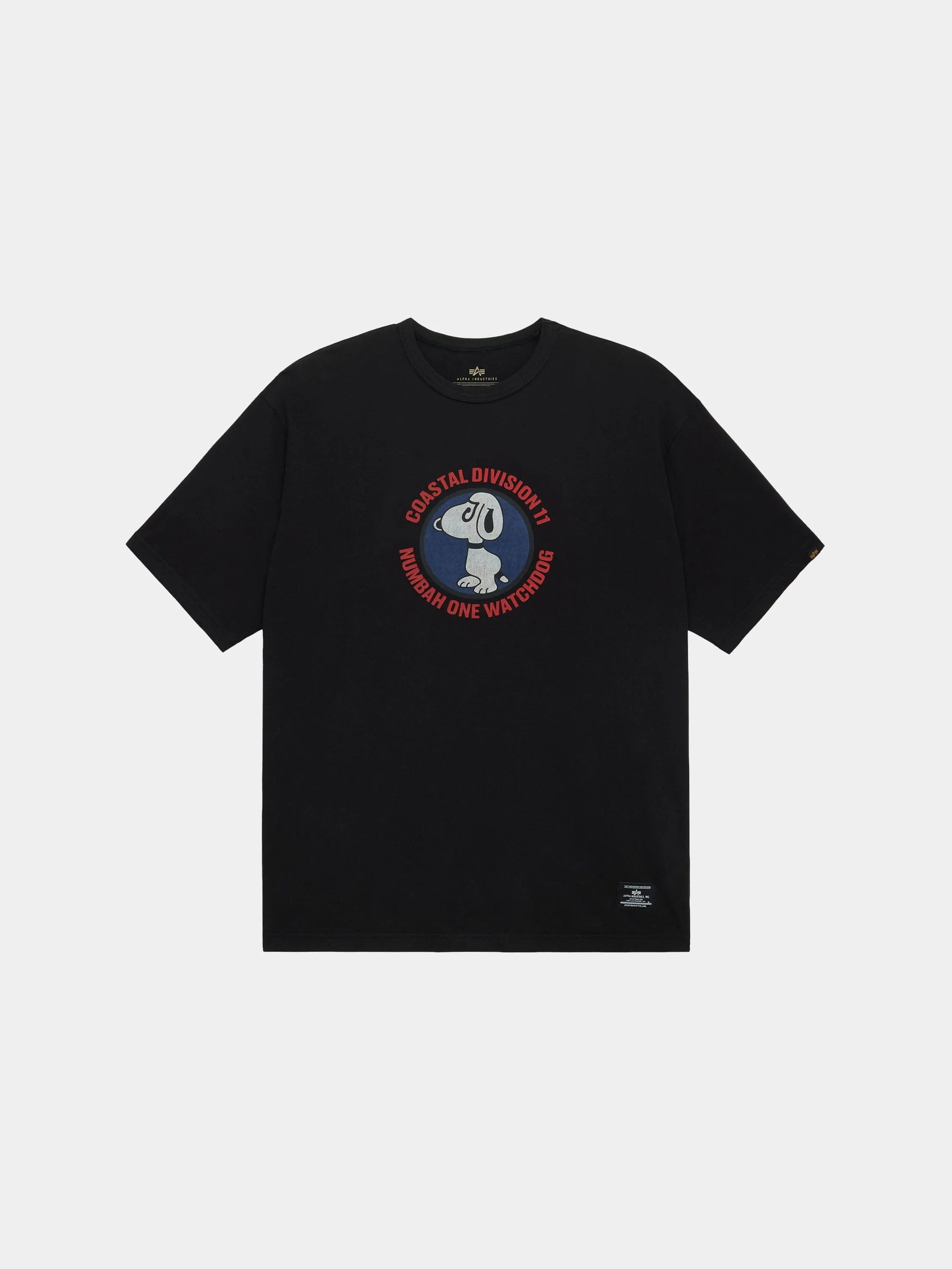 RELAXED WATCH DOG TEE (BLACK) sold by Alpha Industries