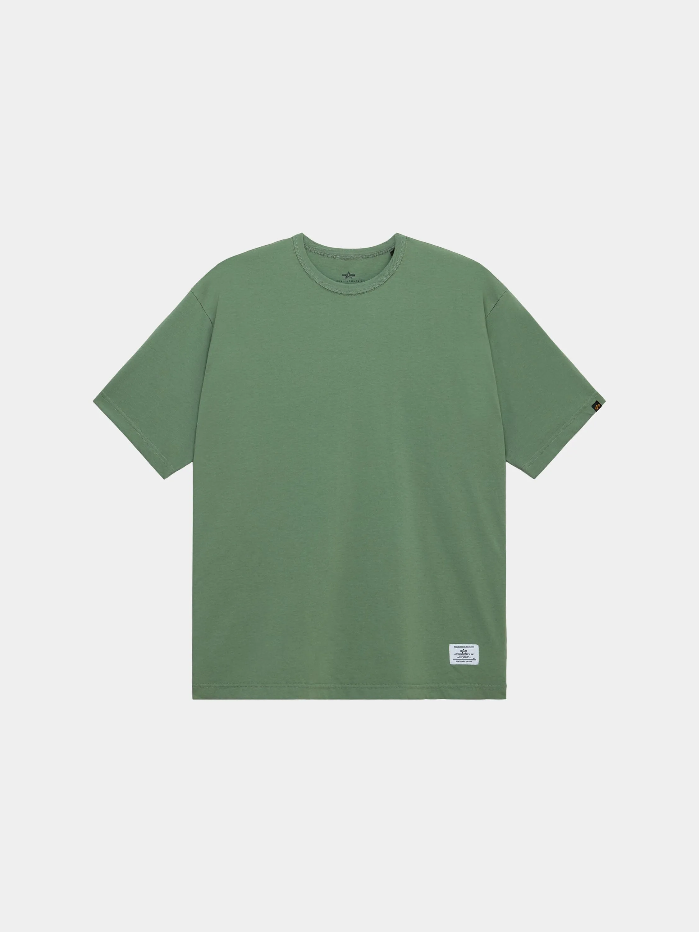 RELAXED SHORT SLEEVE TEE (MOSS, TUMBLEWEED, REPLICA BLUE, MID GRAY) sold by Alpha Industries