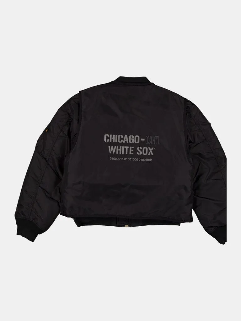 CHICAGO WHITE SOX X ALPHA X NEW ERA MA-1 BOMBER JACKET WITH VEST sold by Alpha Industries product image thumbnail 2