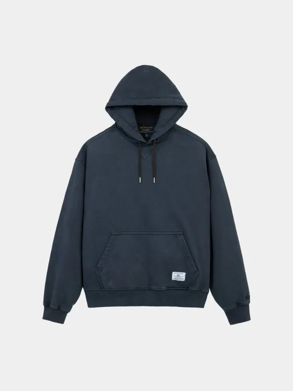 ESSENTIAL HOODIE BATTLEWASH SWEATSHIRT made by Alpha Industries