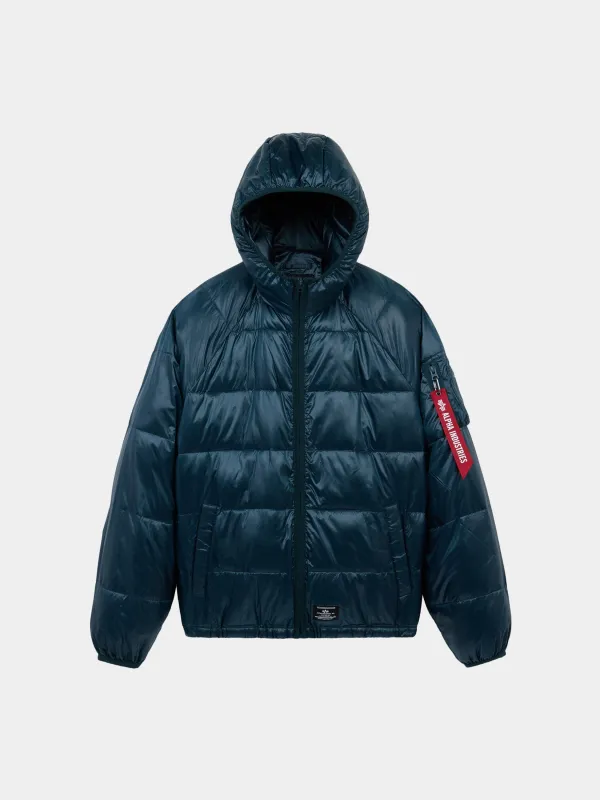 LAUGHLIN ULTRALIGHT HOODED PUFFER made by Alpha Industries