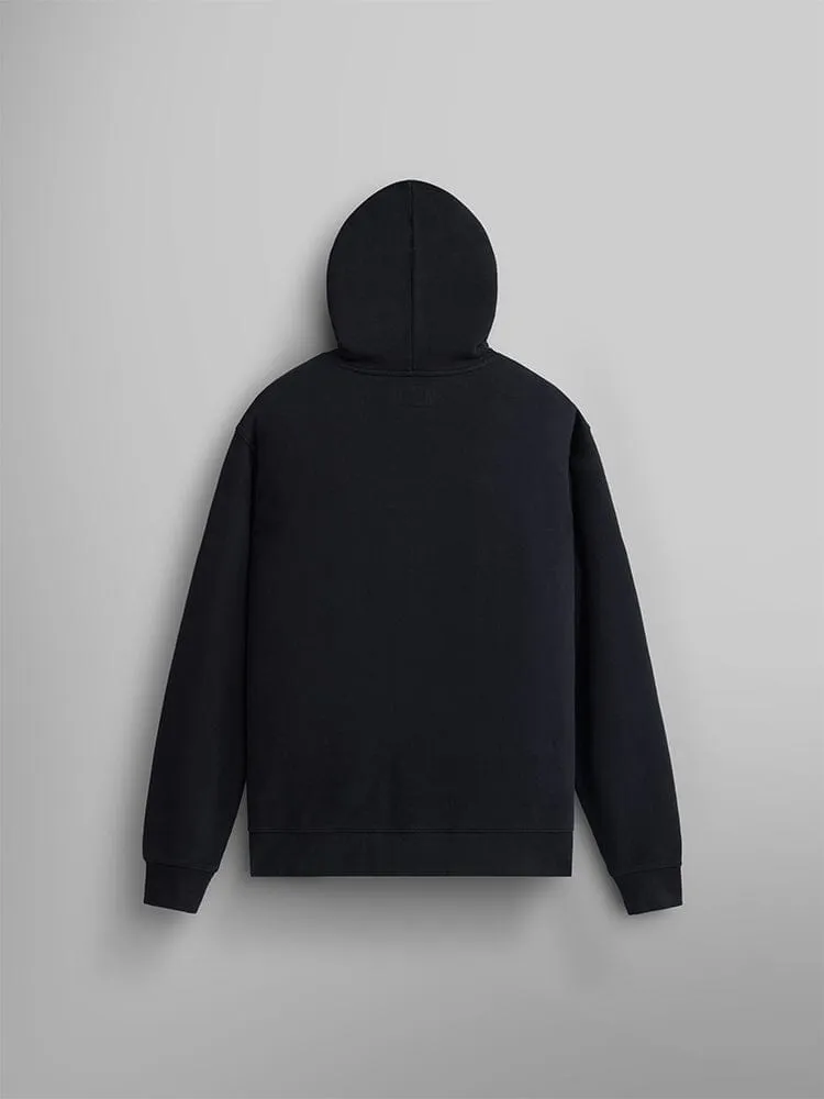 ALPHA BADGE HOODIE (BLACK) sold by Alpha Industries product image thumbnail 2