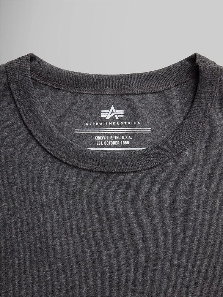 ESSENTIAL RELAXED TEE (DARK CHARCOAL HEATHER, MEDIUM CHARCOAL HEATHER) sold by Alpha Industries product image thumbnail 3