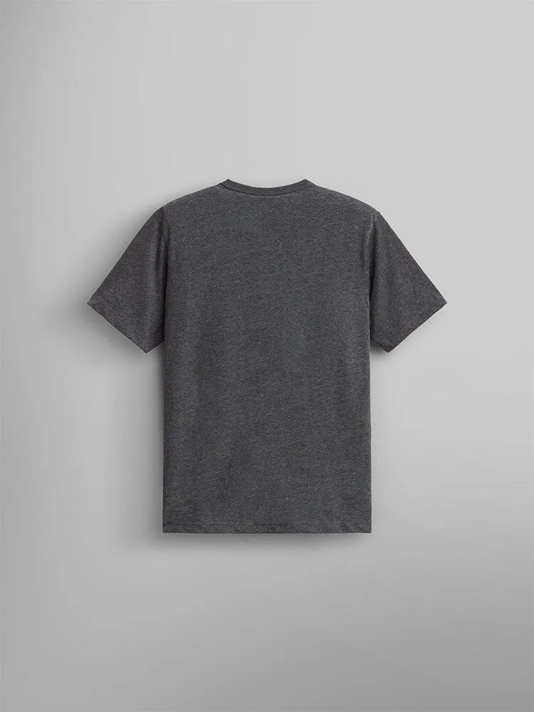 ESSENTIAL RELAXED TEE (DARK CHARCOAL HEATHER, MEDIUM CHARCOAL HEATHER) sold by Alpha Industries product image thumbnail 2