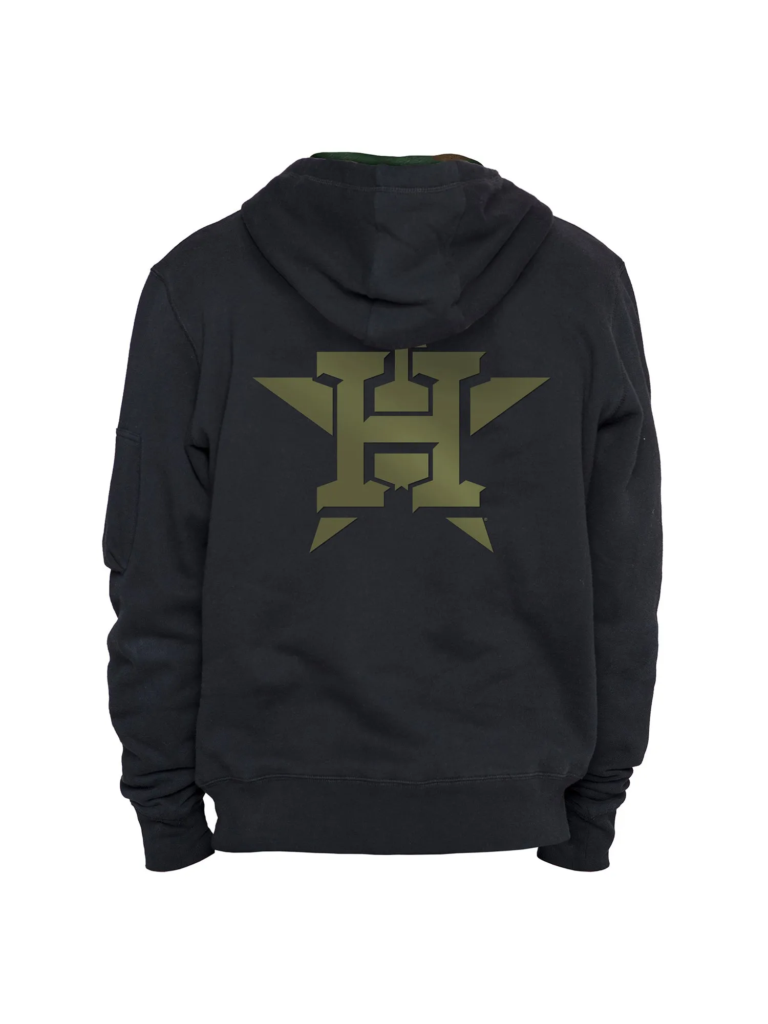 HOUSTON ASTROS X ALPHA X NEW ERA HOODIE sold by Alpha Industries product image thumbnail 2