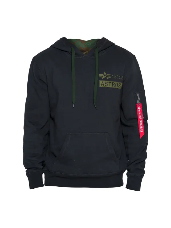 HOUSTON ASTROS X ALPHA X NEW ERA HOODIE sold by Alpha Industries