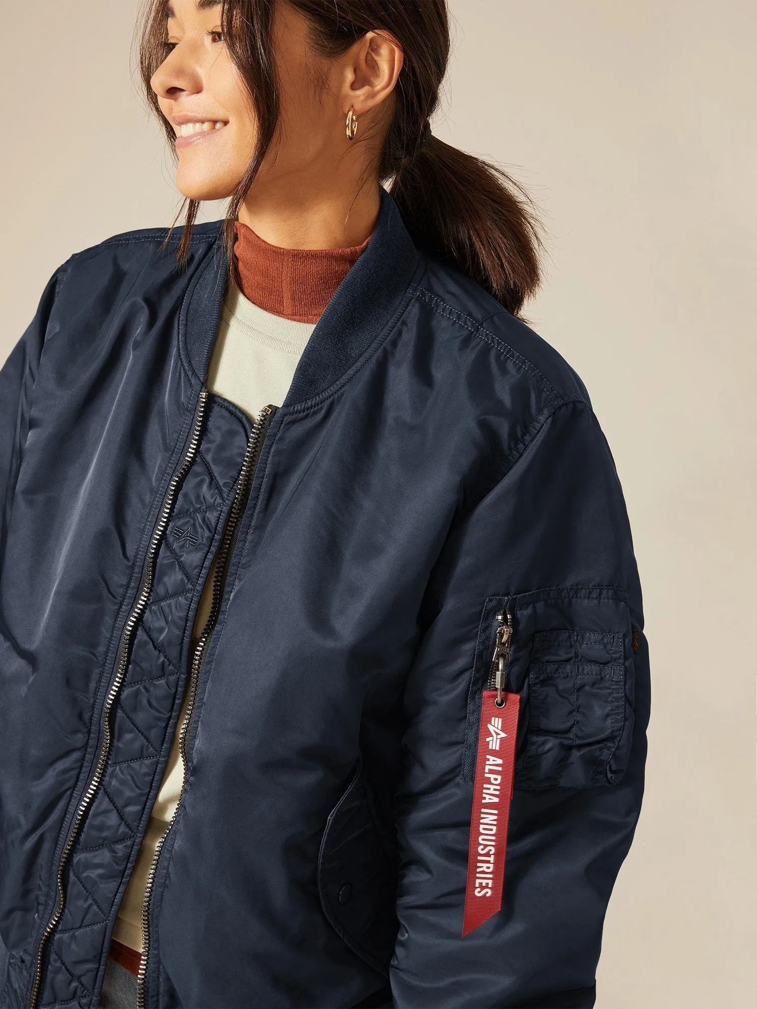 MA-1 BATTLEWASH BOMBER JACKET sold by Alpha Industries product image thumbnail 5