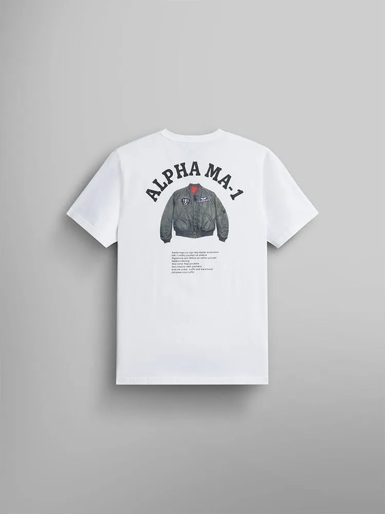 ALPHA MA-1 TEE sold by Alpha Industries product image thumbnail 3