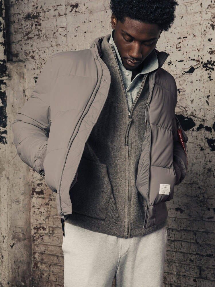 MA-1 QUILTED BOMBER JACKET (SEASONAL) sold by Alpha Industries product image thumbnail 3