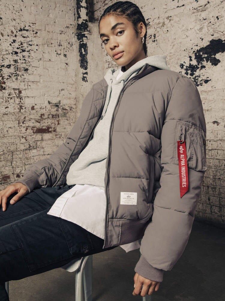 MA-1 QUILTED BOMBER JACKET (SEASONAL) sold by Alpha Industries product image thumbnail 5