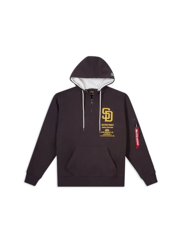 SAN DIEGO PADRES X ALPHA X NEW ERA HOODIE sold by Alpha Industries