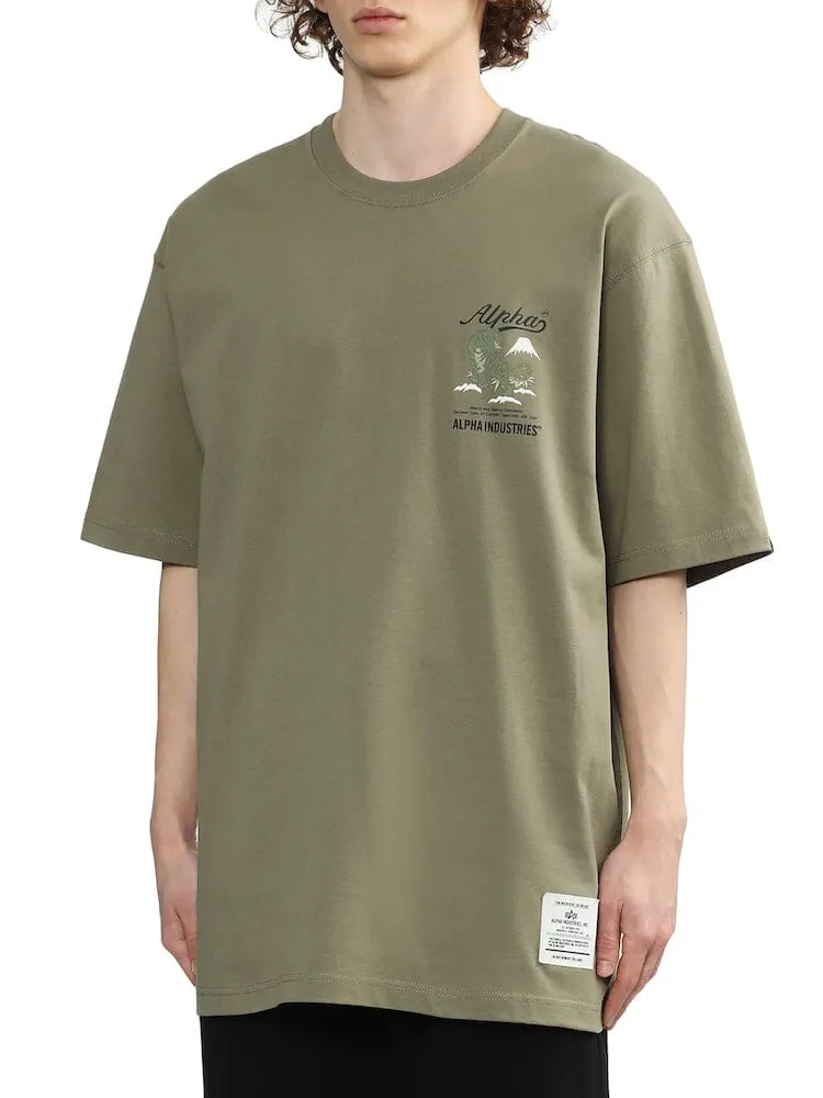 UNFRM TIGER SHORT SLEEVE TEE sold by Alpha Industries product image thumbnail 4