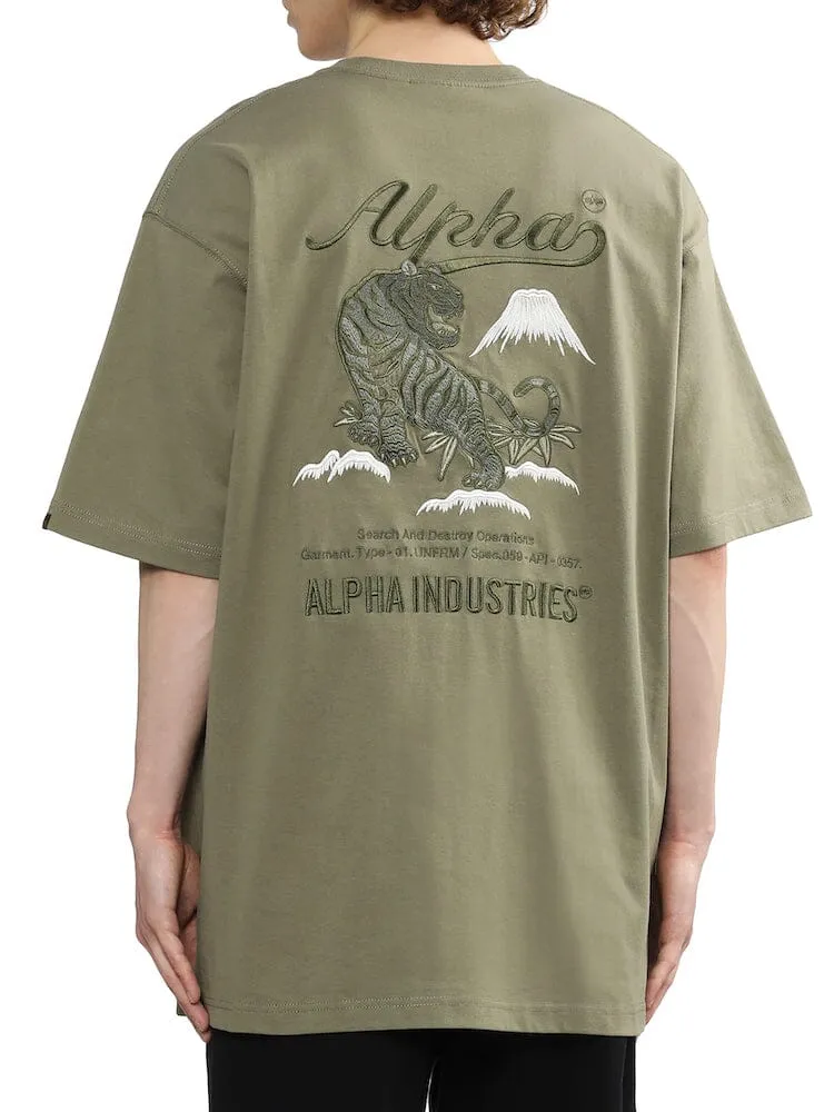 UNFRM TIGER SHORT SLEEVE TEE sold by Alpha Industries product image thumbnail 3