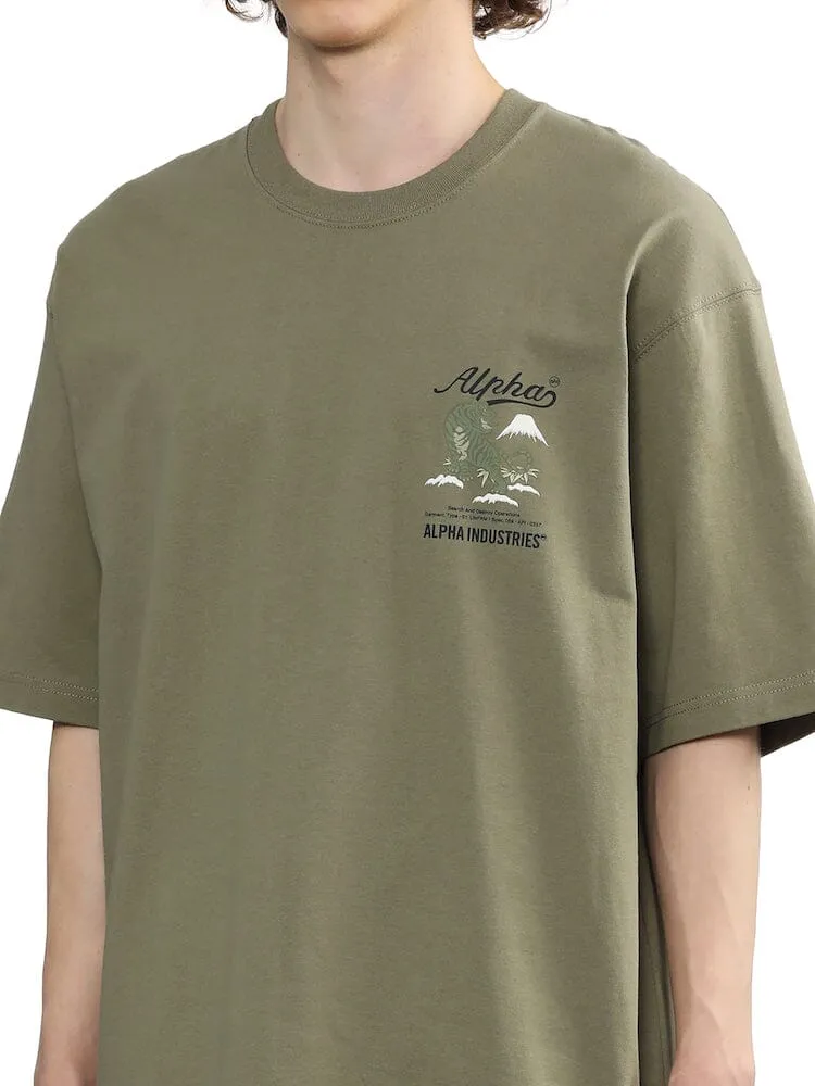 UNFRM TIGER SHORT SLEEVE TEE sold by Alpha Industries product image thumbnail 2