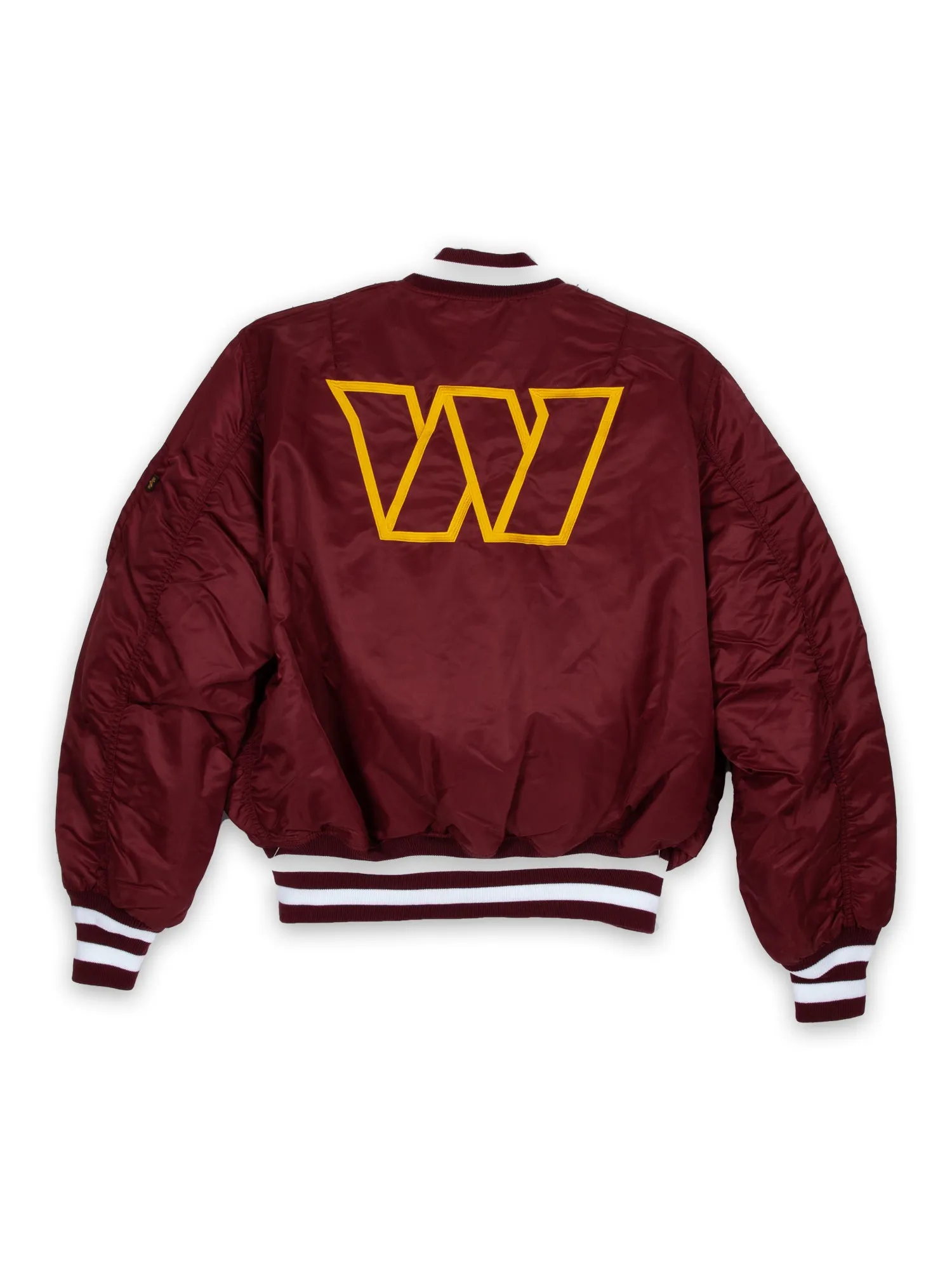 WASHINGTON COMMANDERS X ALPHA X NEW ERA MA-1 BOMBER JACKET sold by Alpha Industries product image thumbnail 2